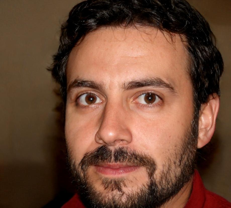 Retrato de instructor masculino